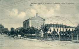 Cervia - Chiesa diS Antonio e Ricovero Vecchi F. Busignani