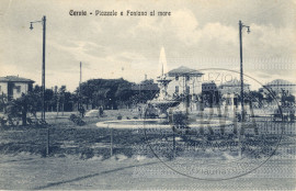 Cervia - Piazzale e Fontana al mare