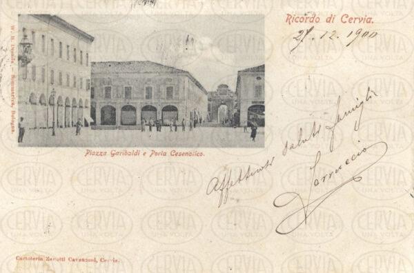 Piazza Garibaldi e Porta Cesenatico