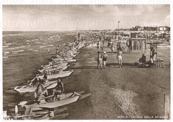 Cervia - Veduta della spiaggia