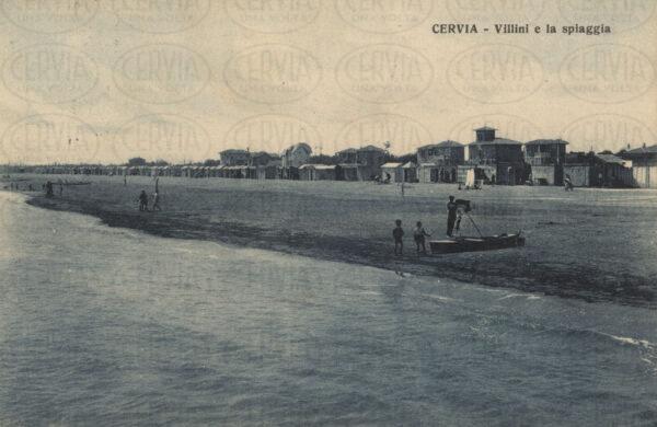 Cervia - Villini e la spiaggia