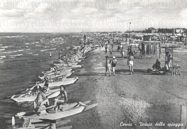 Cervia - Veduta della spiaggia