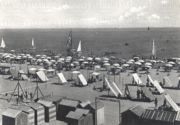 Cervia - La spiaggia - Veduta