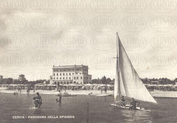 Cervia - Panorama della spiaggia